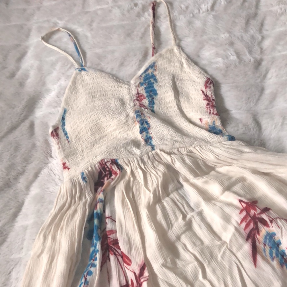 NWOT Free People Beau Smocked Printed Slip - Picture 4 of 11